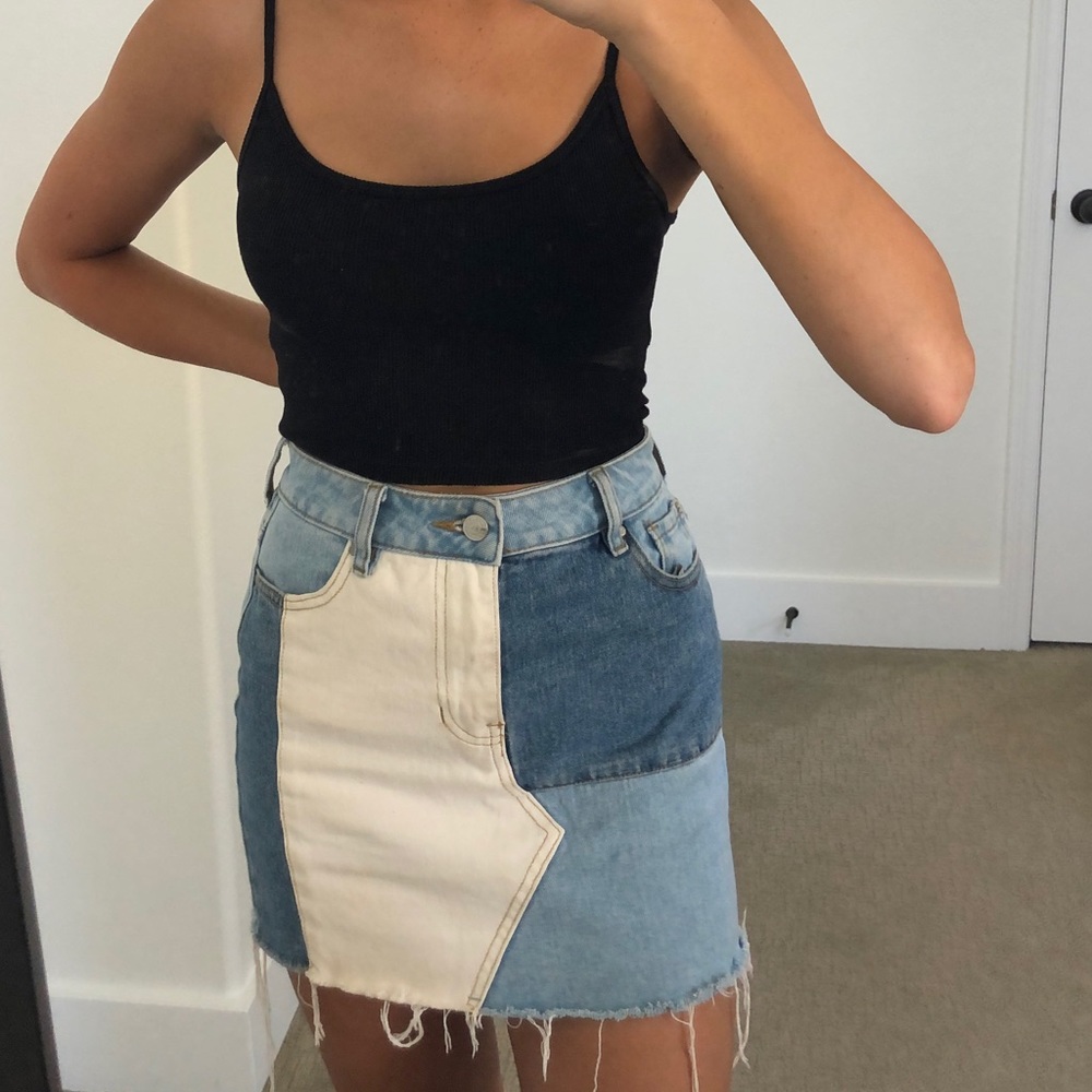 Pacsun multi colored skirt